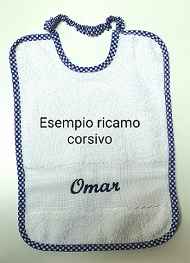 Bavaglia Materna spugna cotone 100% Ricamo - immagine 14