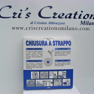 Velcro da cucire alto 2 cm. Uncino (Maschio)