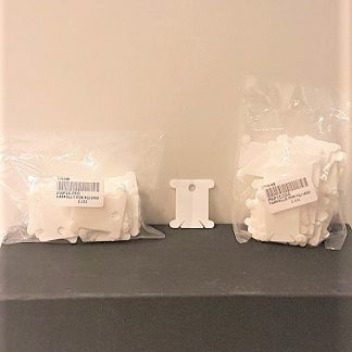 Farfalle porta filo da ricamo conf. 50 pz.