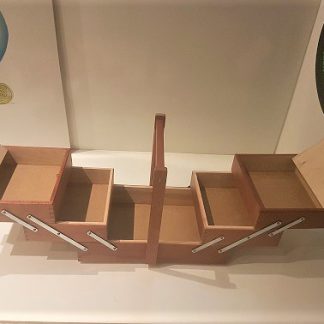 Cestino Porta lavoro Grande in legno