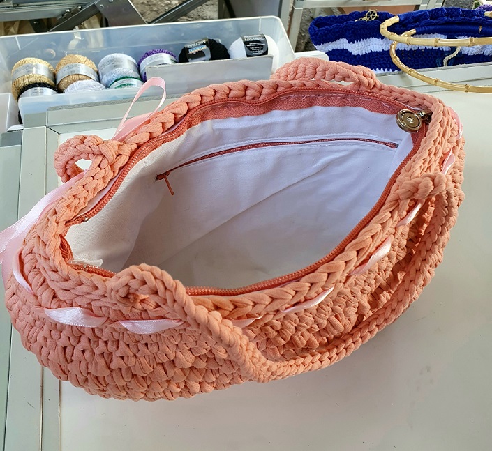 Borsa Salmone Swarosky - immagine 2