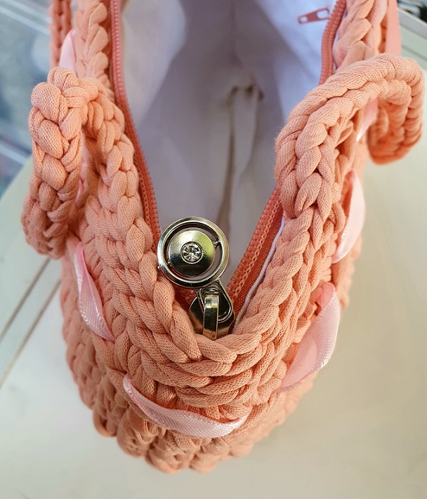 Borsa Salmone Swarosky - immagine 3