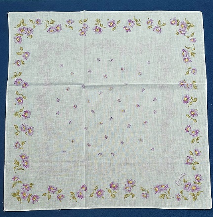 Fazzoletti Donna Fiori dis.236 - immagine 3
