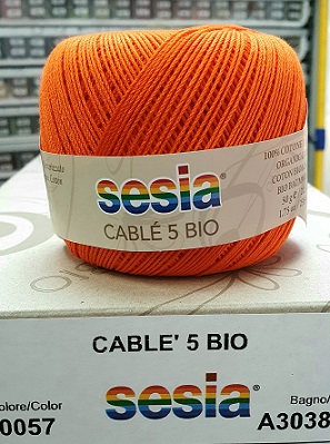 Cotone Bio Cablè N°5 Sesia Bianco e Colorato - immagine 12