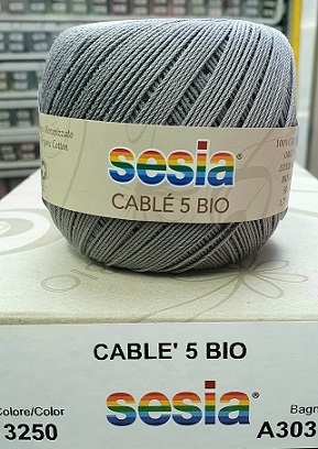 Cotone Bio Cablè N°5 Sesia Bianco e Colorato - immagine 24