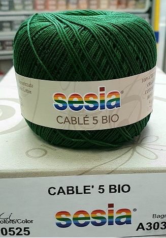 Cotone Bio Cablè N°5 Sesia Bianco e Colorato - immagine 9