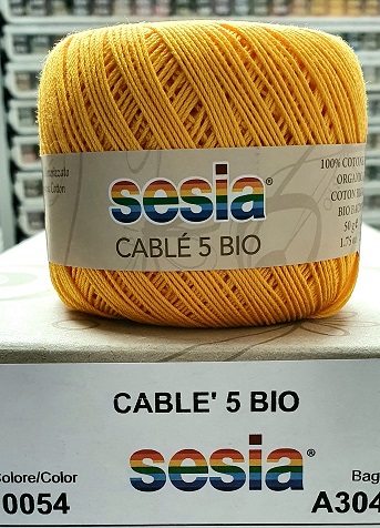 Cotone Bio Cablè N°5 Sesia Bianco e Colorato - immagine 11