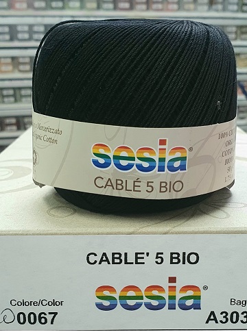 Cotone Bio Cablè N°5 Sesia Bianco e Colorato - immagine 3
