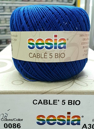 Cotone Bio Cablè N°5 Sesia Bianco e Colorato - immagine 20