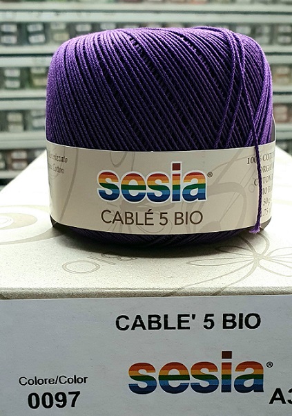Cotone Bio Cablè N°5 Sesia Bianco e Colorato - immagine 17