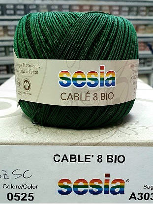 Cotone Cablè N.8 Sesia Bianco e Colorato - immagine 9