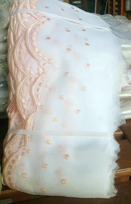Pizzo Organza colorato - immagine 3