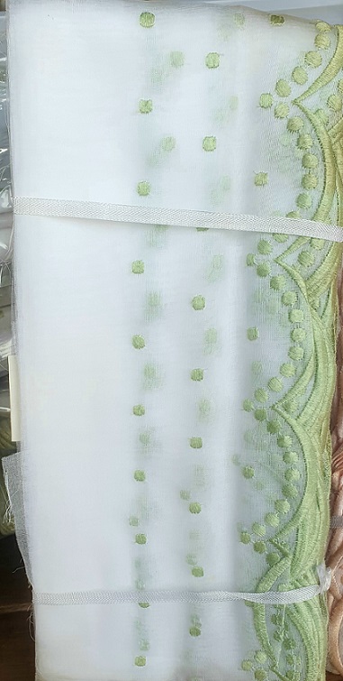Pizzo Organza colorato - immagine 4